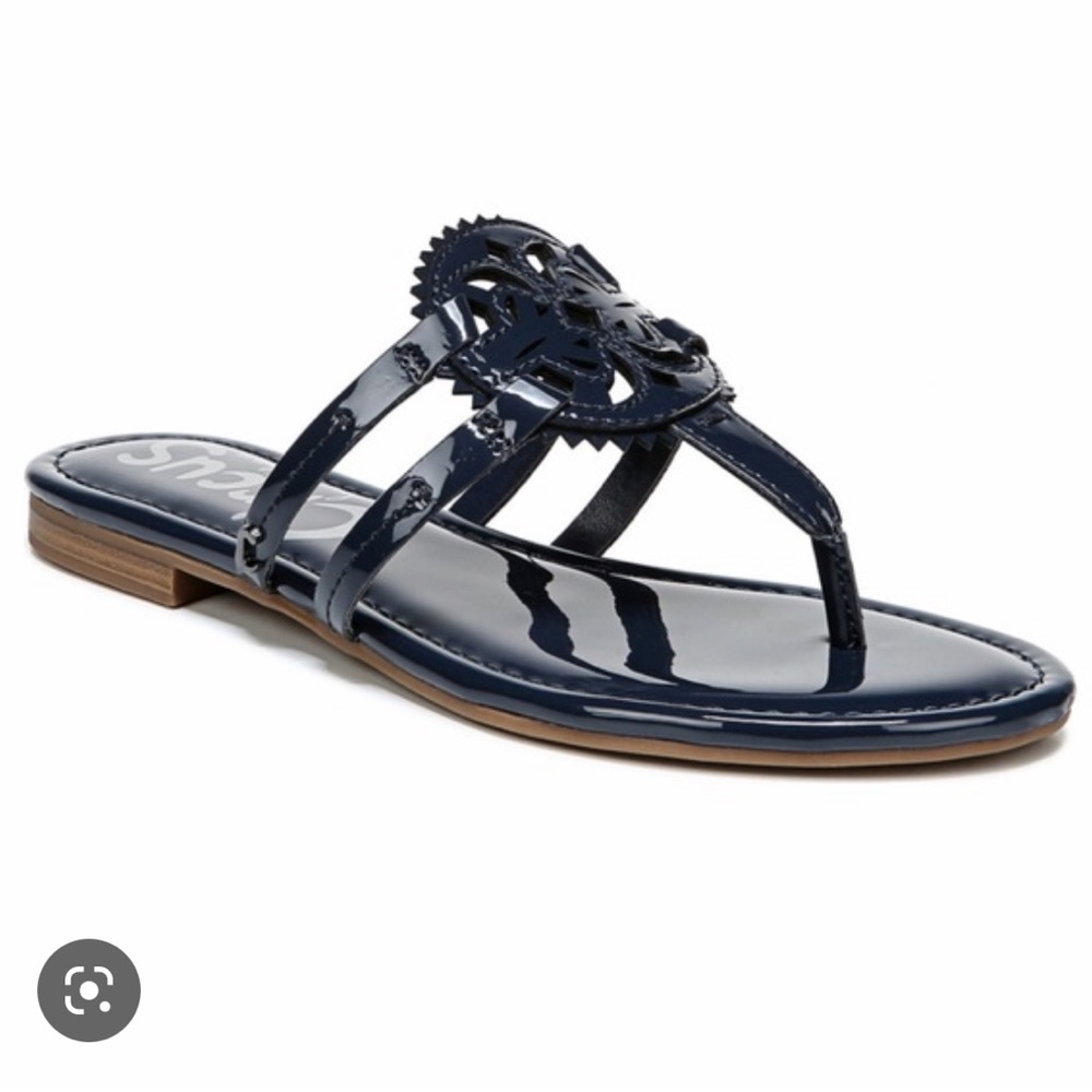 Navy Sam Edelman Sandals